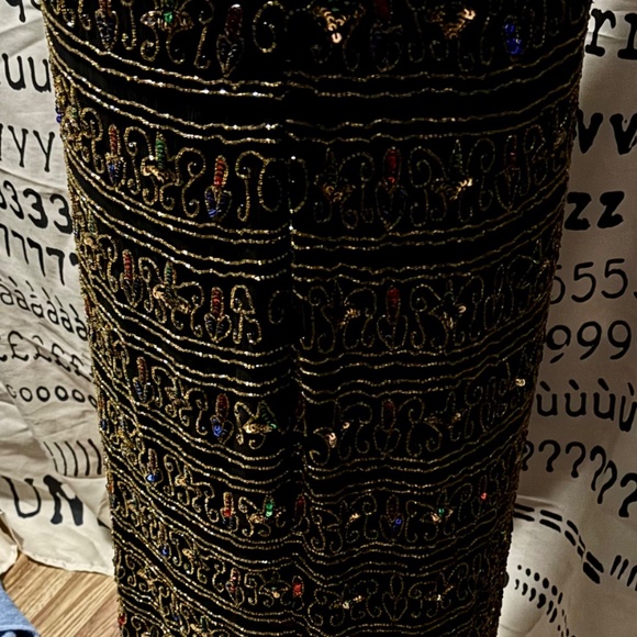 Vintage Beaded 2 Piece Skirt set - Picture 6 of 12